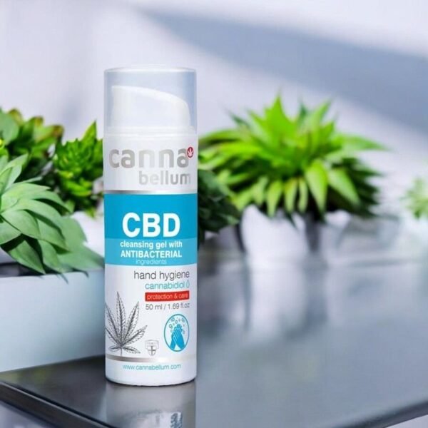 GEL ANTIBACTERIANO CON CBD CANNABELLUM